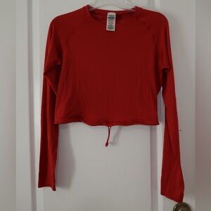 Gymshark Drawstring Long Sleeve Shirt